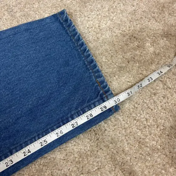 Vintage 90s Levi's 505 Orange Tab Jeans Men's 38x30 (36x30) Made in Canada